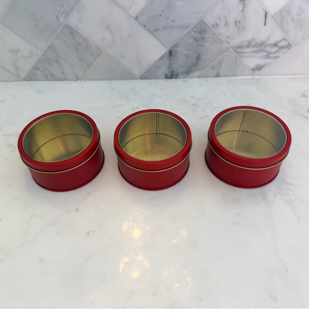 Cartier Gift Box with Ribbon and Tin Containers - Picture 4 of 4